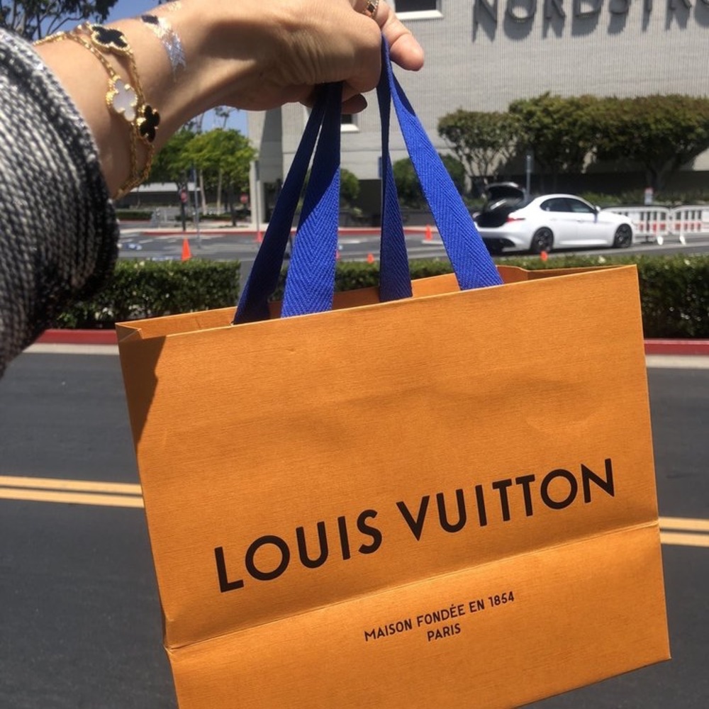 Louis Vuitton shopping bag